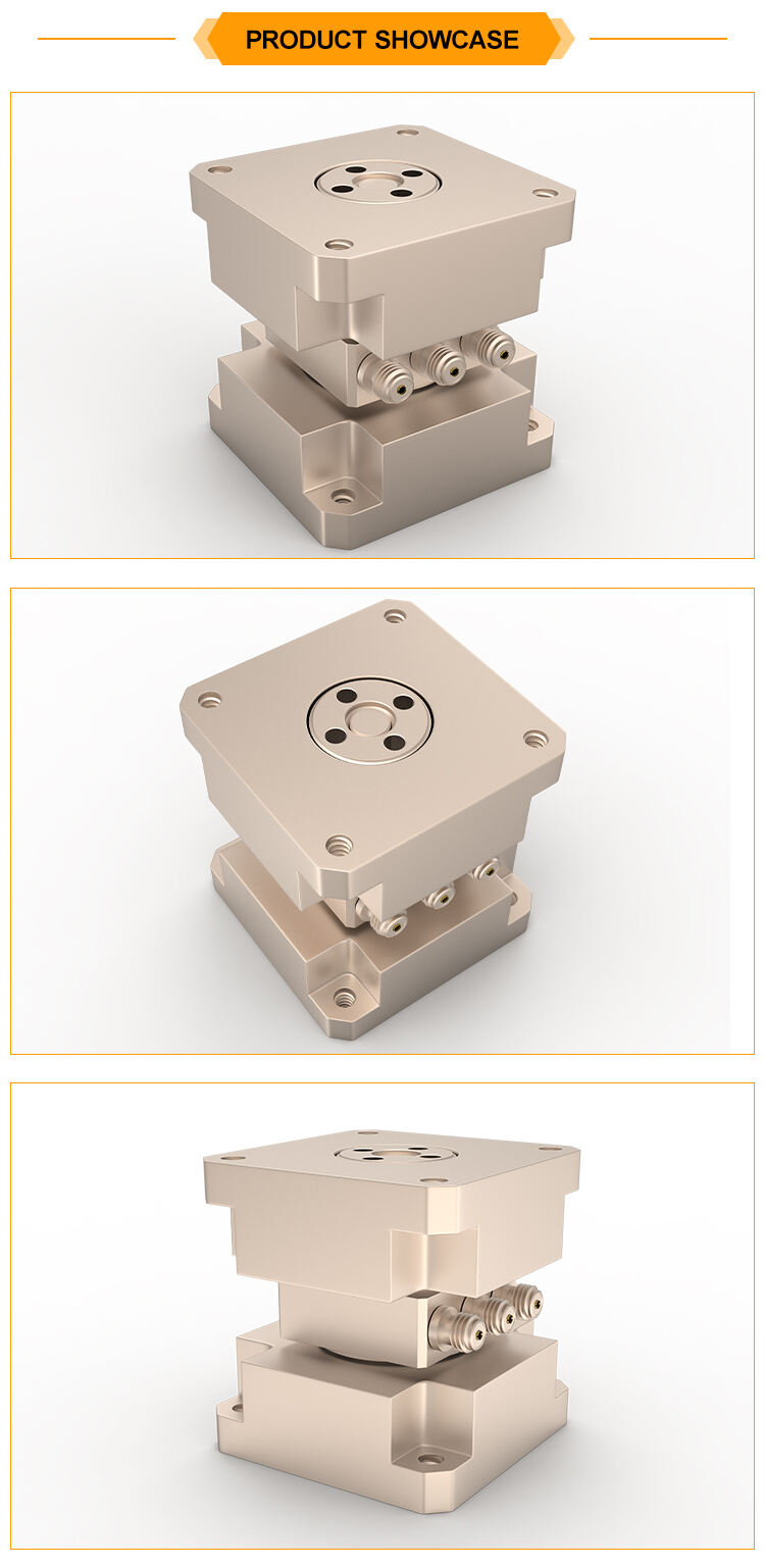 JSDCL3005L Piezoelectric triaxial force sensor Triaxial force vibration sensor High precision tridirectional measurement supplier