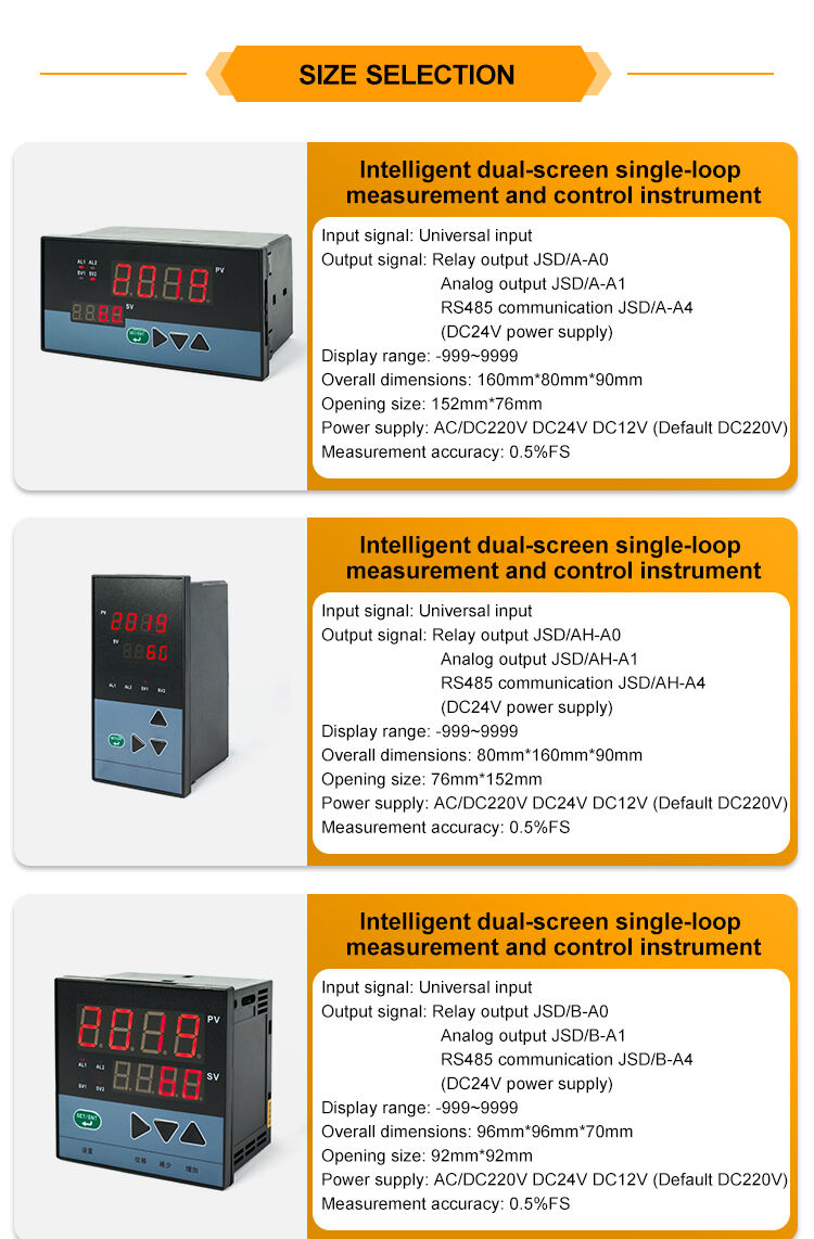 JSD--A-A0 Intelligent Display Control Instrument Large Screen Led Digital Display factory