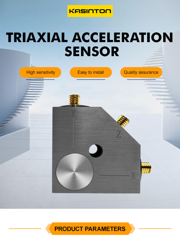 JSDE30100B Triaxial Acceleration Sensor Range Can Be Customized Strong Anti-Interference Ability Can Be Isolated Installation supplier