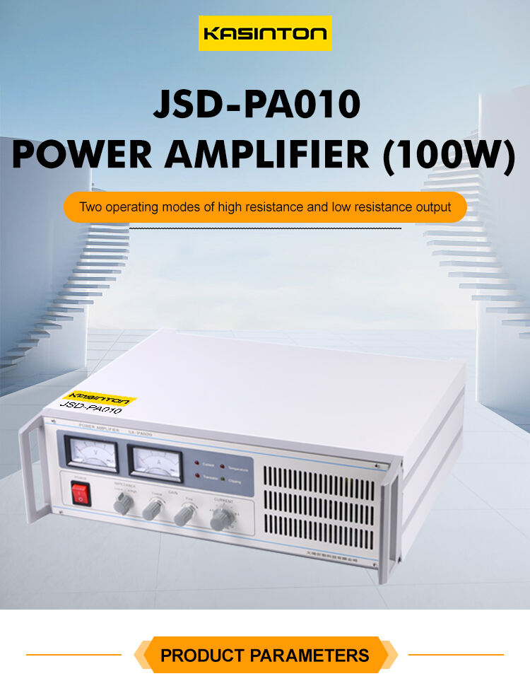 KASINTON JSD-PA010 100W Power Amplifier High Power Amplifier Vibration Test Modulated Amplitude Exciter details