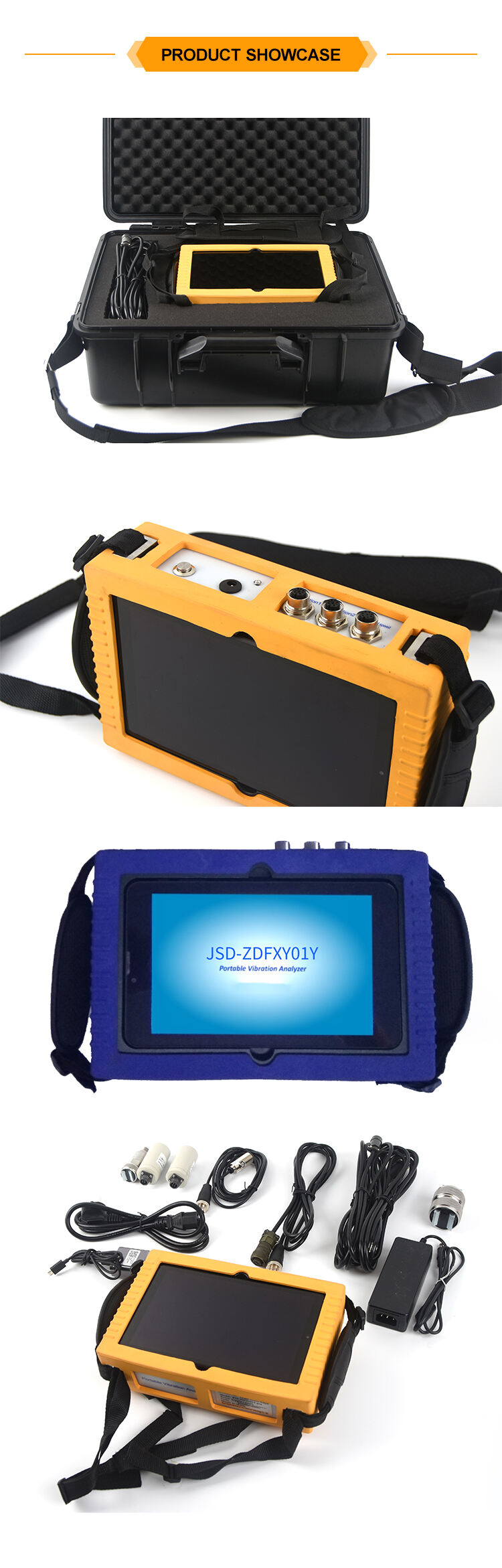 JSD-ZDFXY01Y Magnetostrictive Piezoelectric Type Portable Vibration Analyzer factory