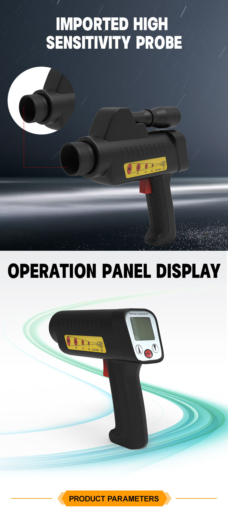 KASINTON JSD-SC90 -25~900℃ Non Contact Infrared Temperature Sensor Handheld Infrared Temperature Sensor details