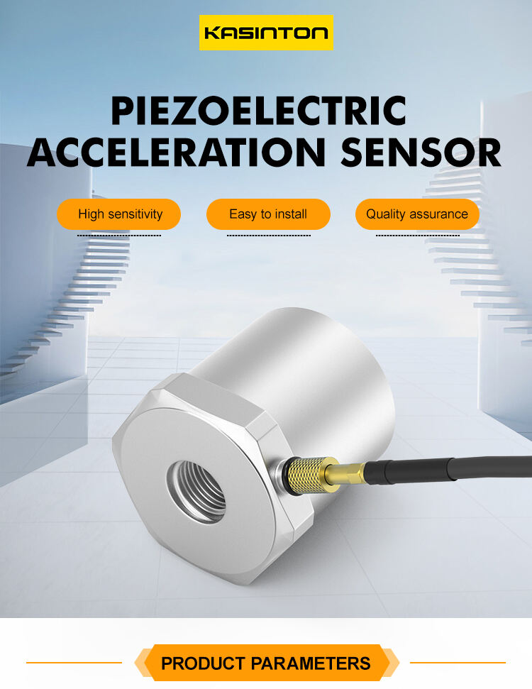 JSDEC0001 Piezoelectric Acceleration Sensor General Purpose IEPE Type Vibration Shock Measurement High Sensitivity 10G factory