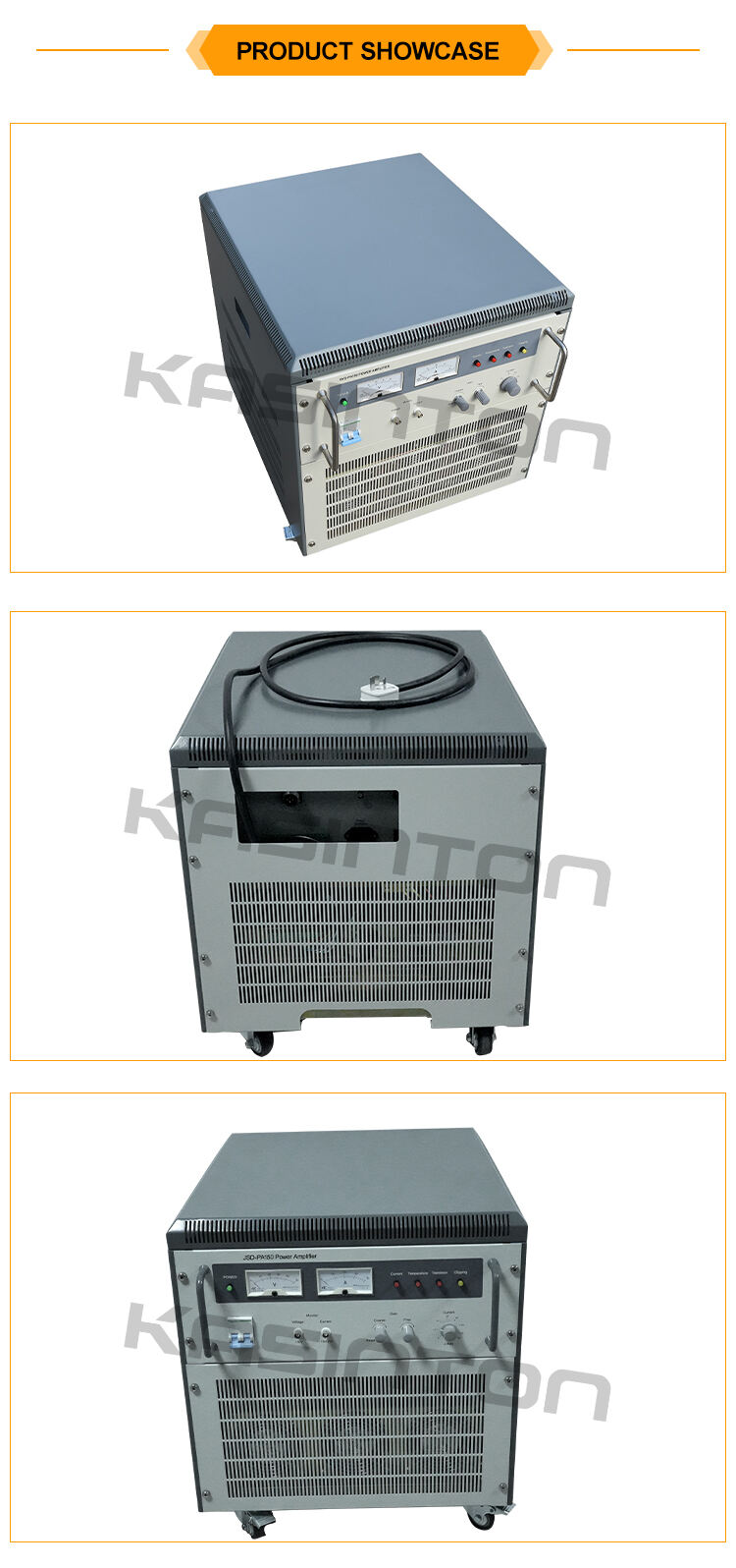 KASINTON JSD-PA150 1500W Power amplifier High power amplifier vibration test modulated amplitude exciter factory