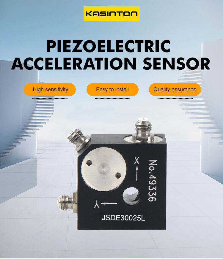 JSDE30025L Piezoelectric Three-Way Acceleration Sensor Icp(Iepe) Has Strong Anti-Interference And High Sensitivity supplier