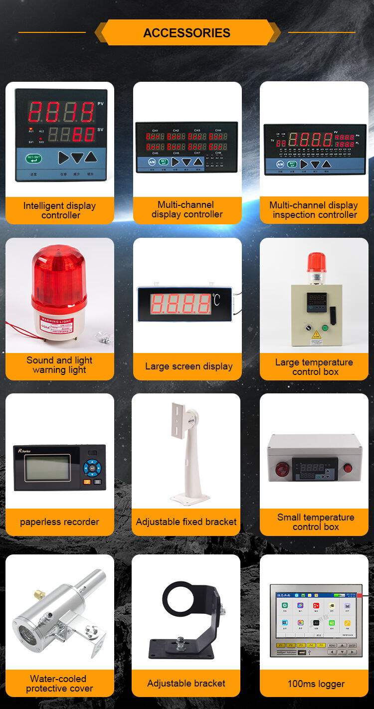 JSD-T1060A 100~600℃ Probe Non-contact Industrial Transmitter Measurement Thermometer 4-20mA Online Infrared Thermometer Sensor supplier