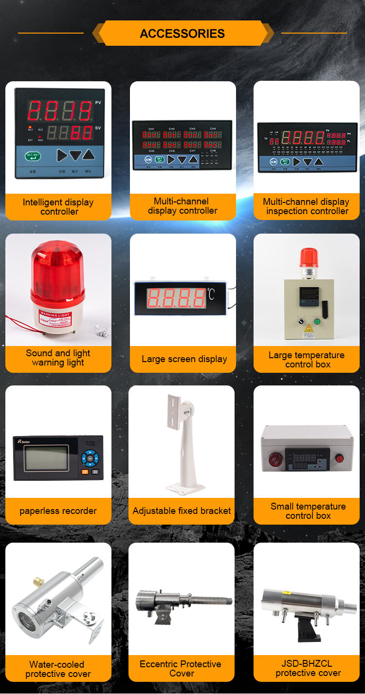 JSD-CL2060AR 200~600℃ Measuring Aluminum Industrial Temperature Sensing Probe Infrared Temperature Sensor manufacture