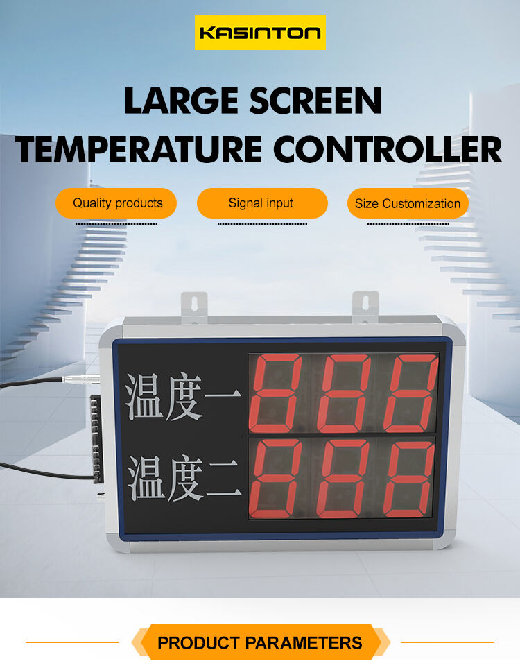 KASINTON JSD-DP02ADZ Market Office Use Dual Channel Large Screen Temperature Controller Suspension Type factory