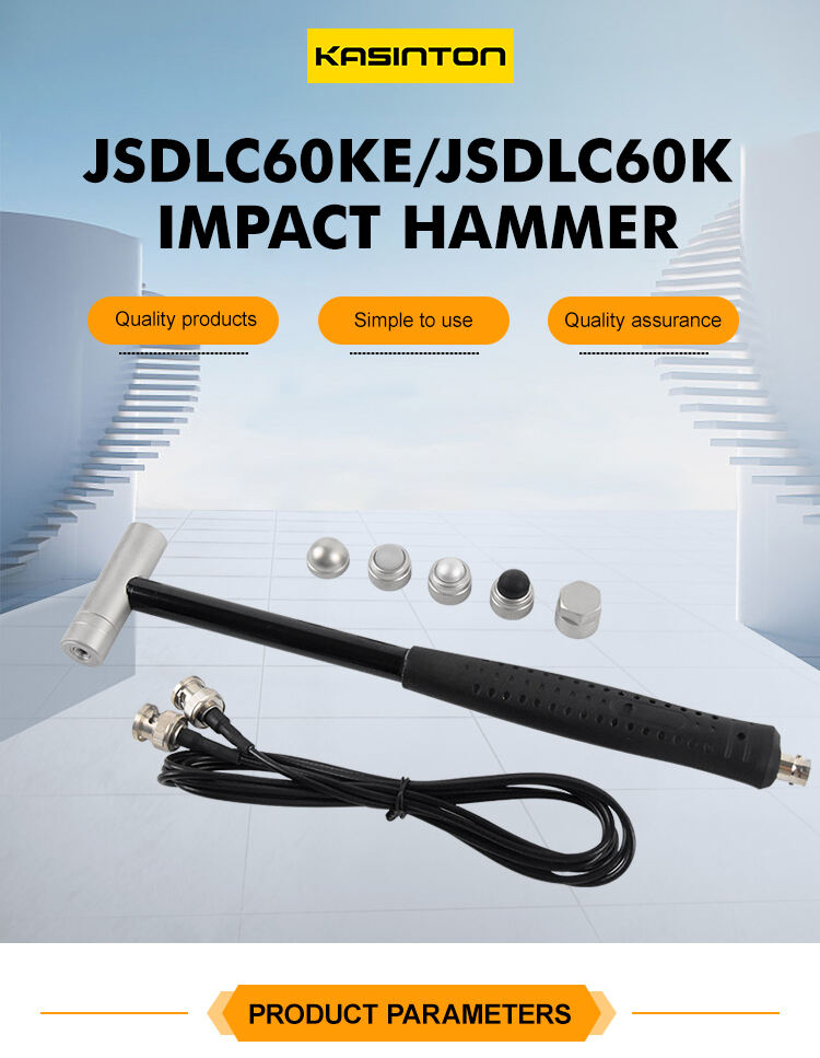 JSDLC60K Easy Moving Modal Analysis Measurement Resonant Frequency 40KHz Impact Hammer Modal Testing details