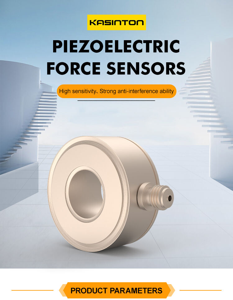 JSDCL035L Fast Dynamic Force Measure Response Long Duration of Static Calibration Piezoelectric Force Sensor manufacture