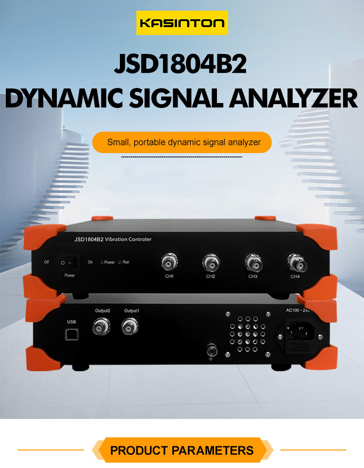 JSD1804B2 Vibration Controller Charge Voltage Iepe Input Data Acquisition High Precision Industrial 4 Channels factory