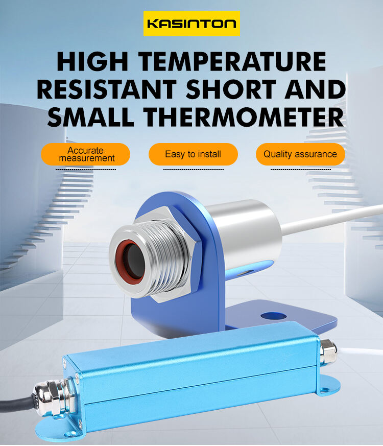 KASINTON JSD50AGW 0~500℃ 4-20mA IP65 Non Contact Infrared Temperature Sensor factory