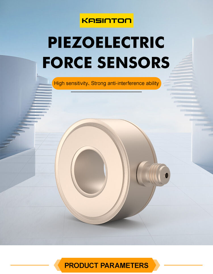 JSDCL030LA Fast Response Piezoelectric Force Sensor Circular One-Way Measurement with PE and ICP/IEPE Signals Pressure Sensor supplier