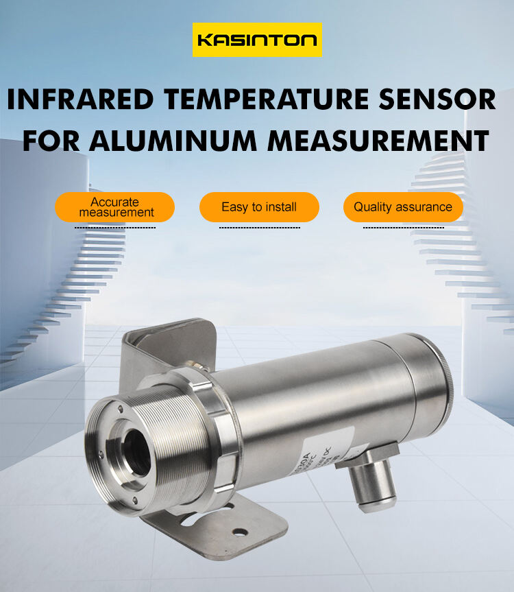 JSD-CL2060AR 200~600℃ Measuring Aluminum Industrial Temperature Sensing Probe Infrared Temperature Sensor details