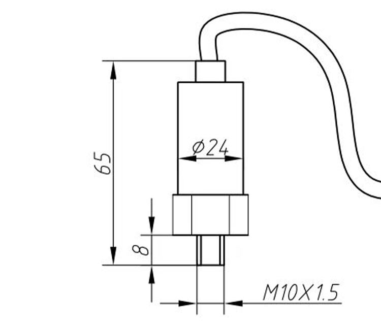 JSDMA10A The Integrated Vibration Transmitter Has Strong Anti-Interference Ability Small Size High Strength And Stability supplier