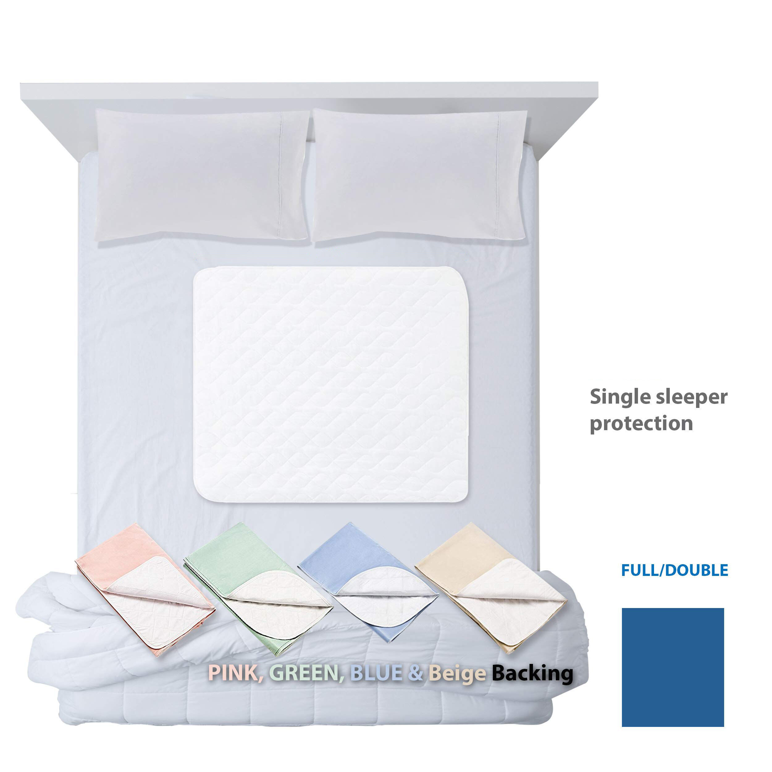 Quilted Reusable Incontinence Under Bed Pad supplier