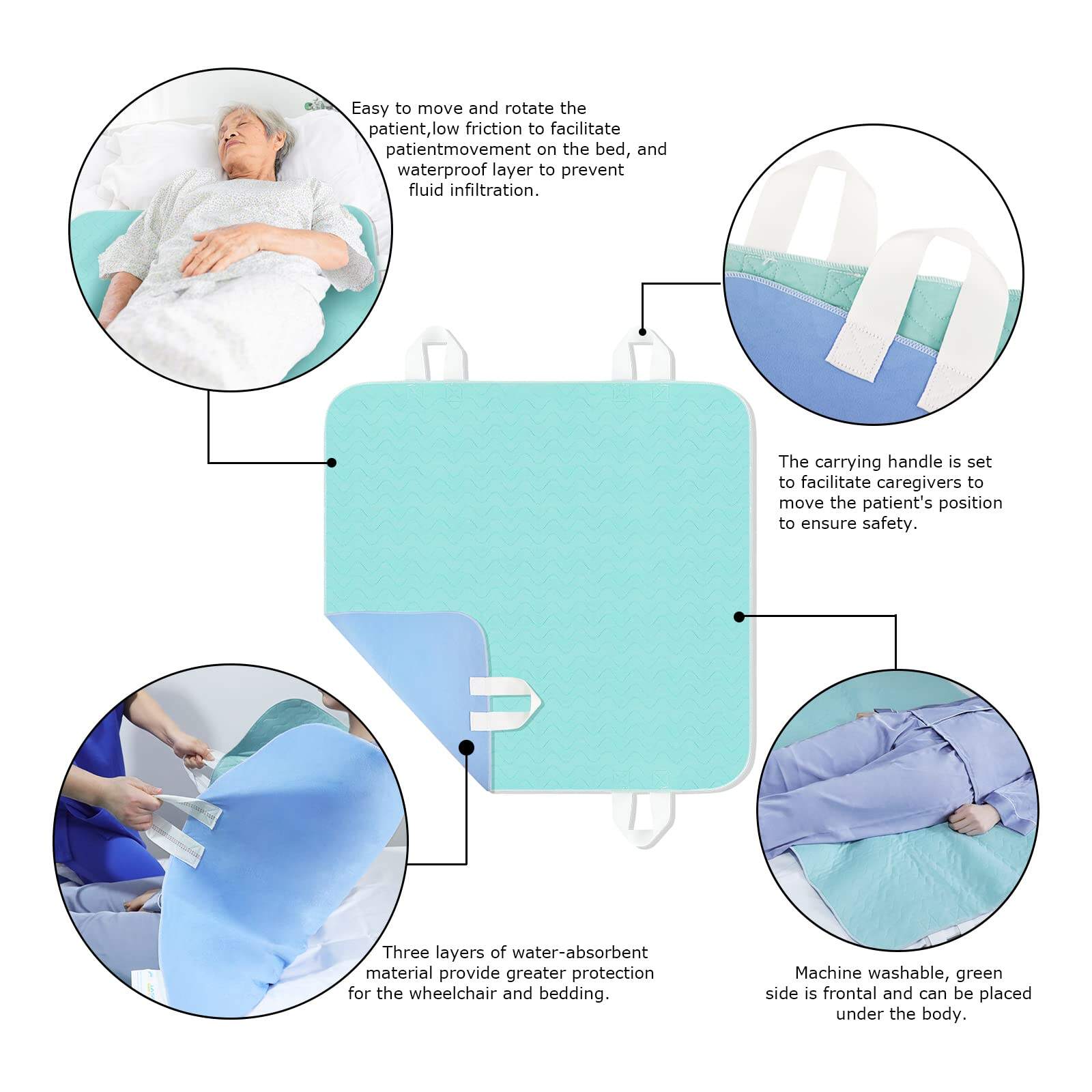 Sustainable Incontinence Waterproof Bed Pads manufacture