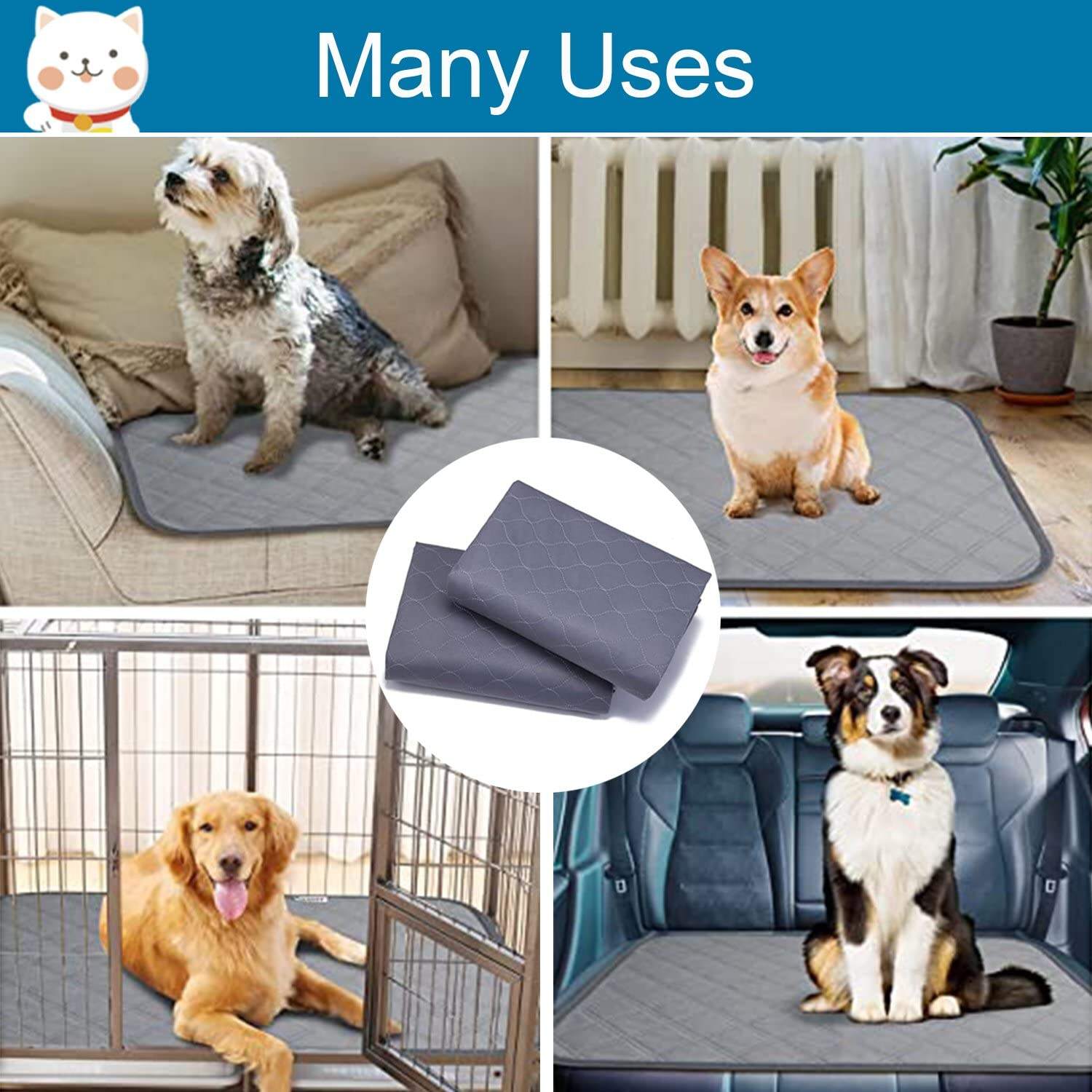 Reusable Fast Absorbing Pet Urine Pee Pad details