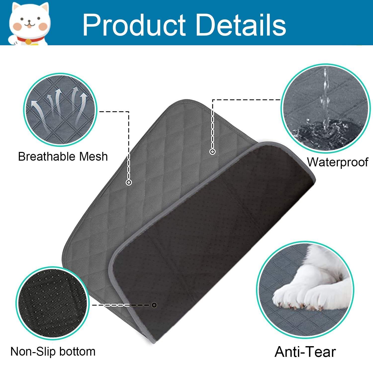 Reusable Fast Absorbing Pet Urine Pee Pad manufacture