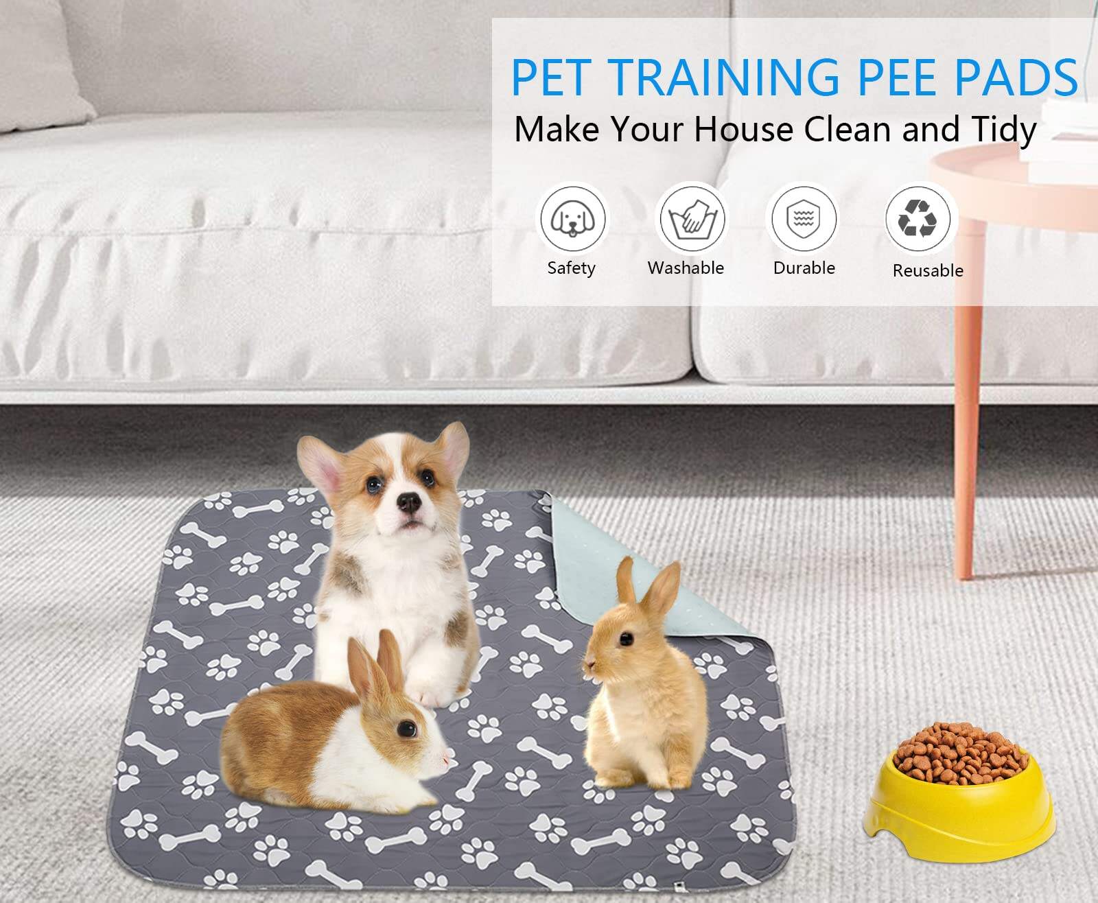 Custom Washable Dog Pee Pad supplier