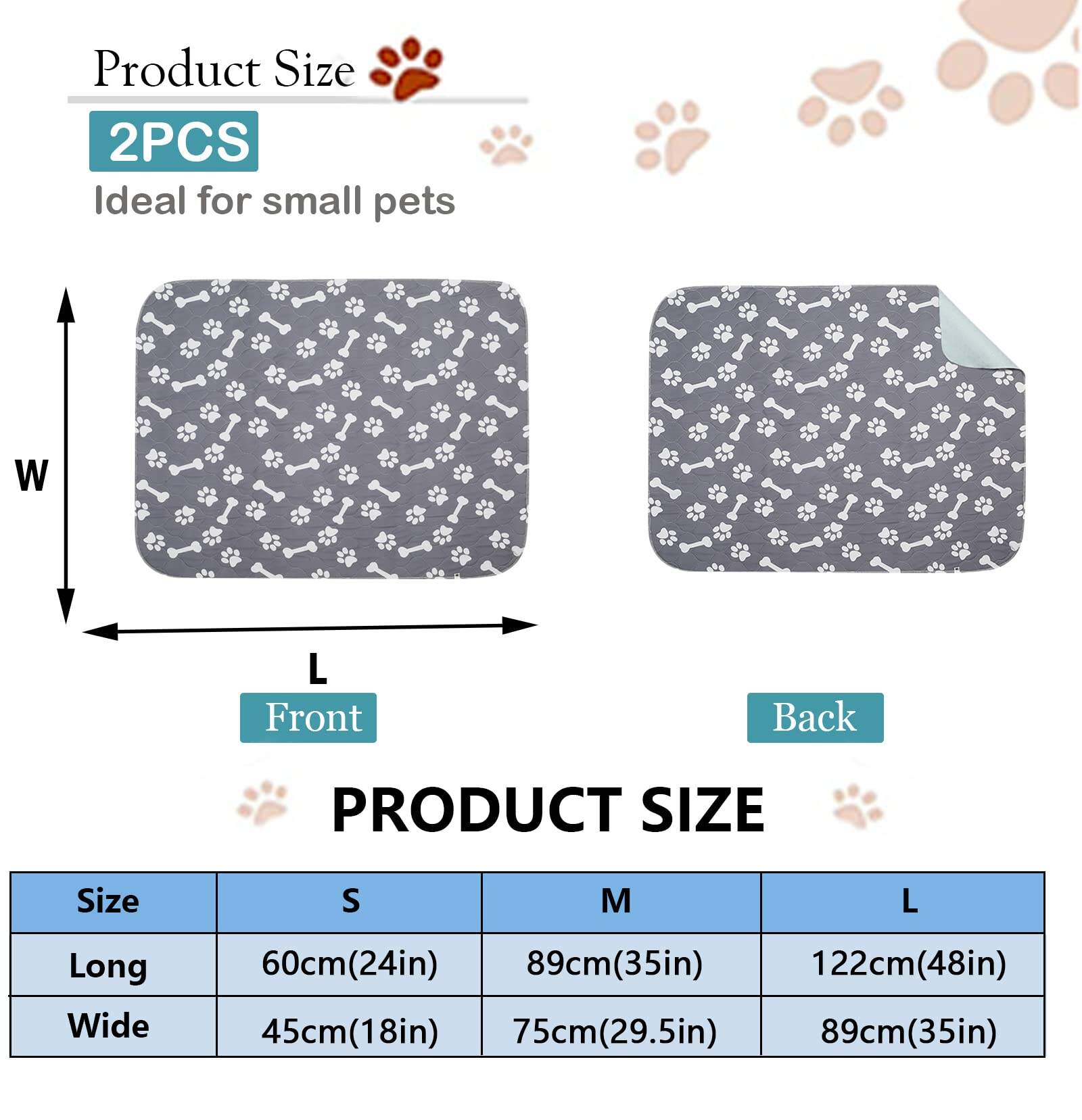 Custom Washable Dog Pee Pad factory