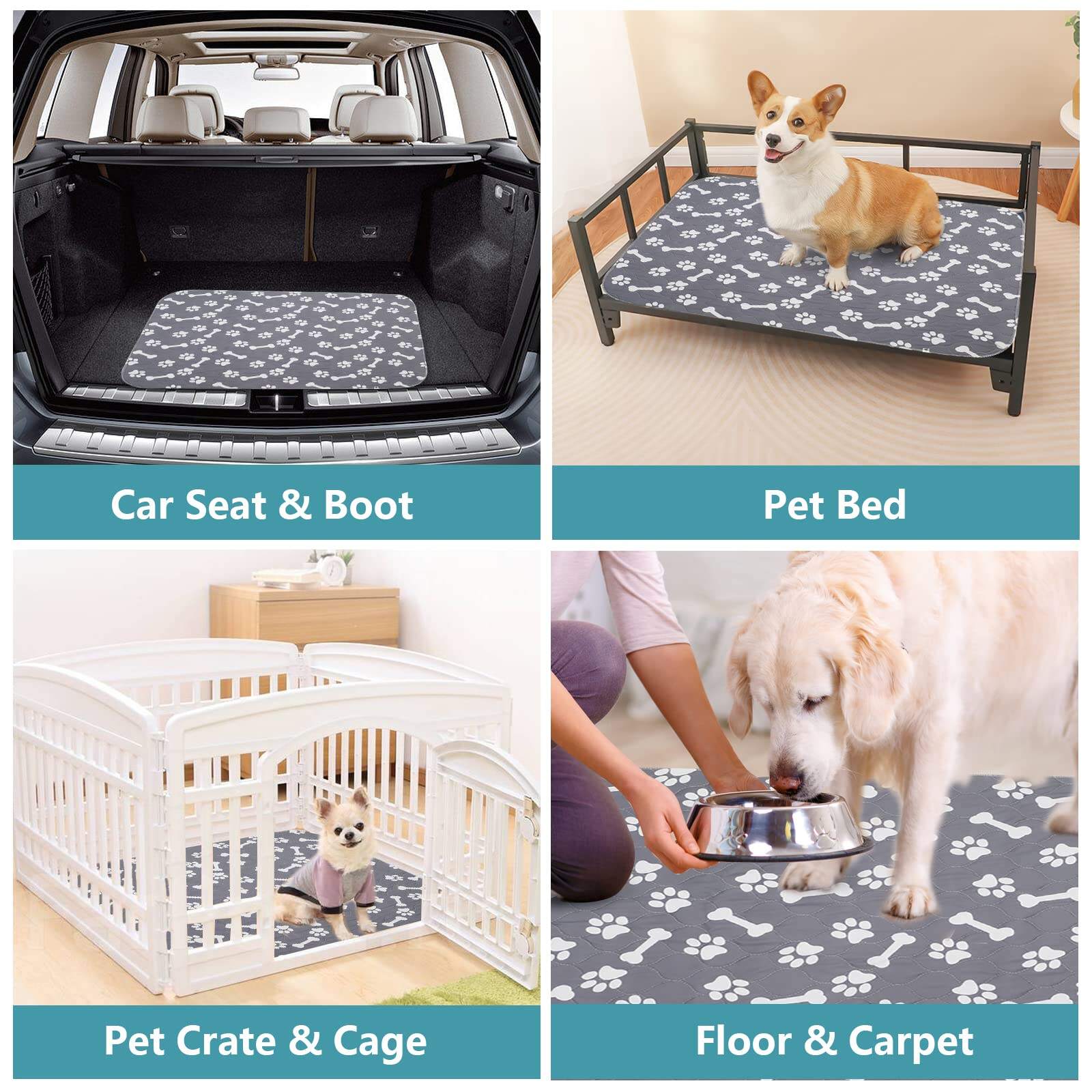 Custom Washable Dog Pee Pad details