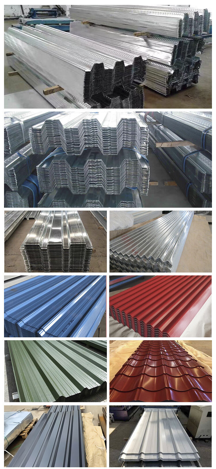 Wholesale price 0.5mm 0.6mm roof sheet dx51d z60 corrugated steel roofing sheet details
