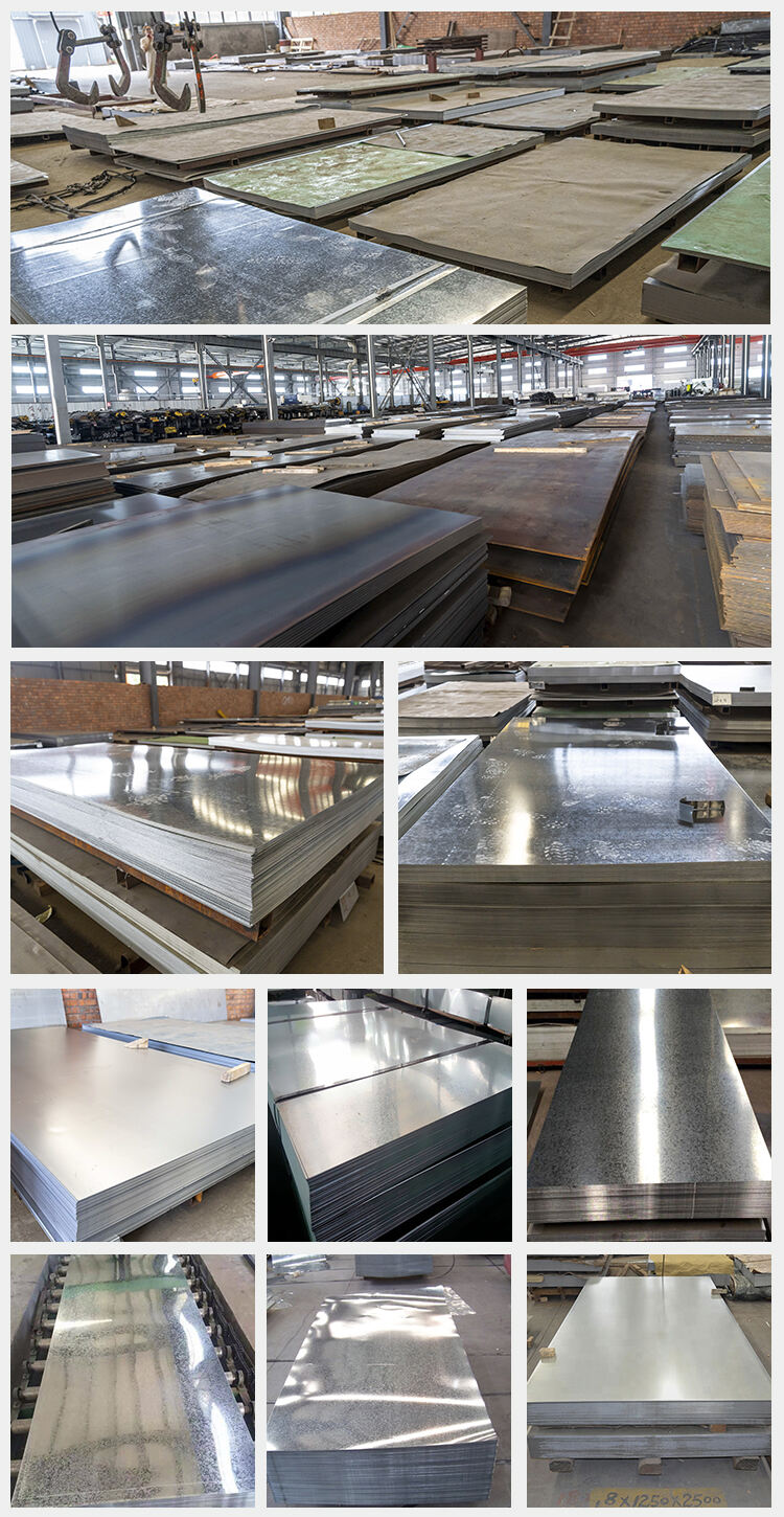 Customized 1mm 2mm thick galvanized steel sheet hot-dipped galvanized steel plate details