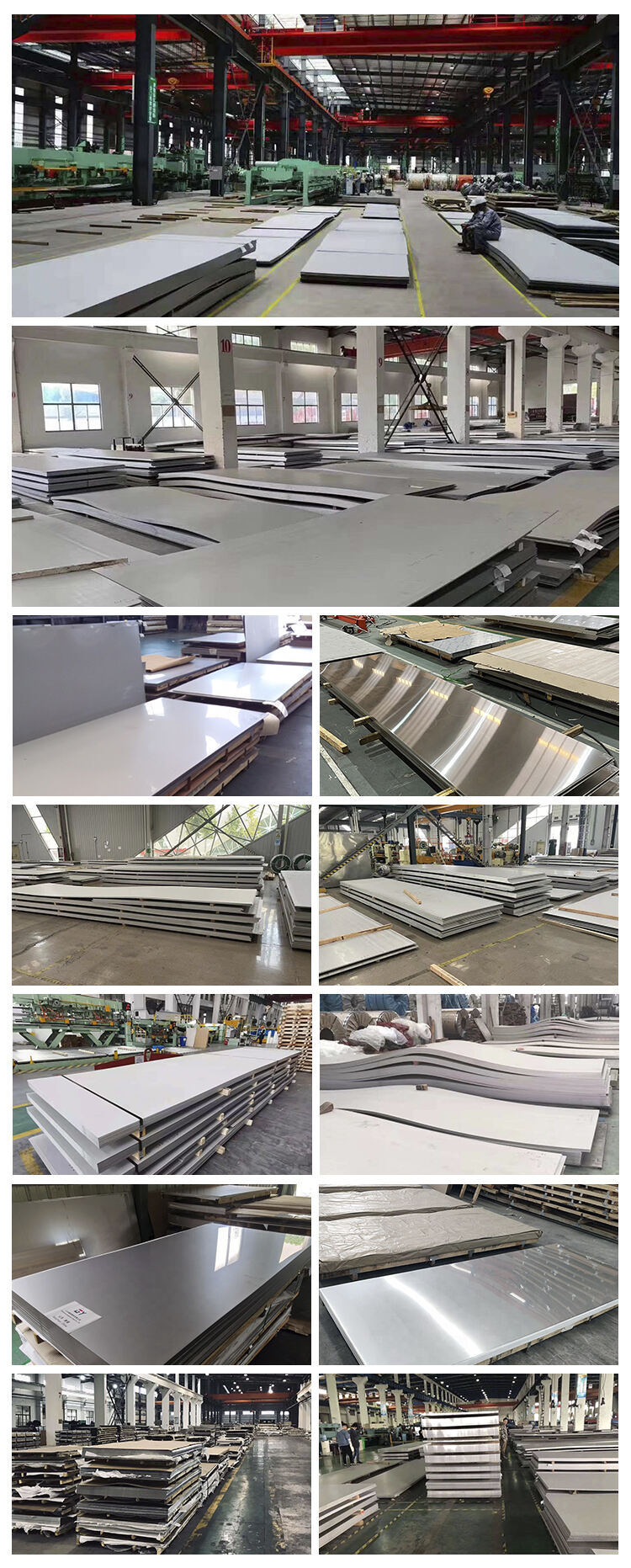 no.4 surface 201 304 316 stainless steel sheet manufacture