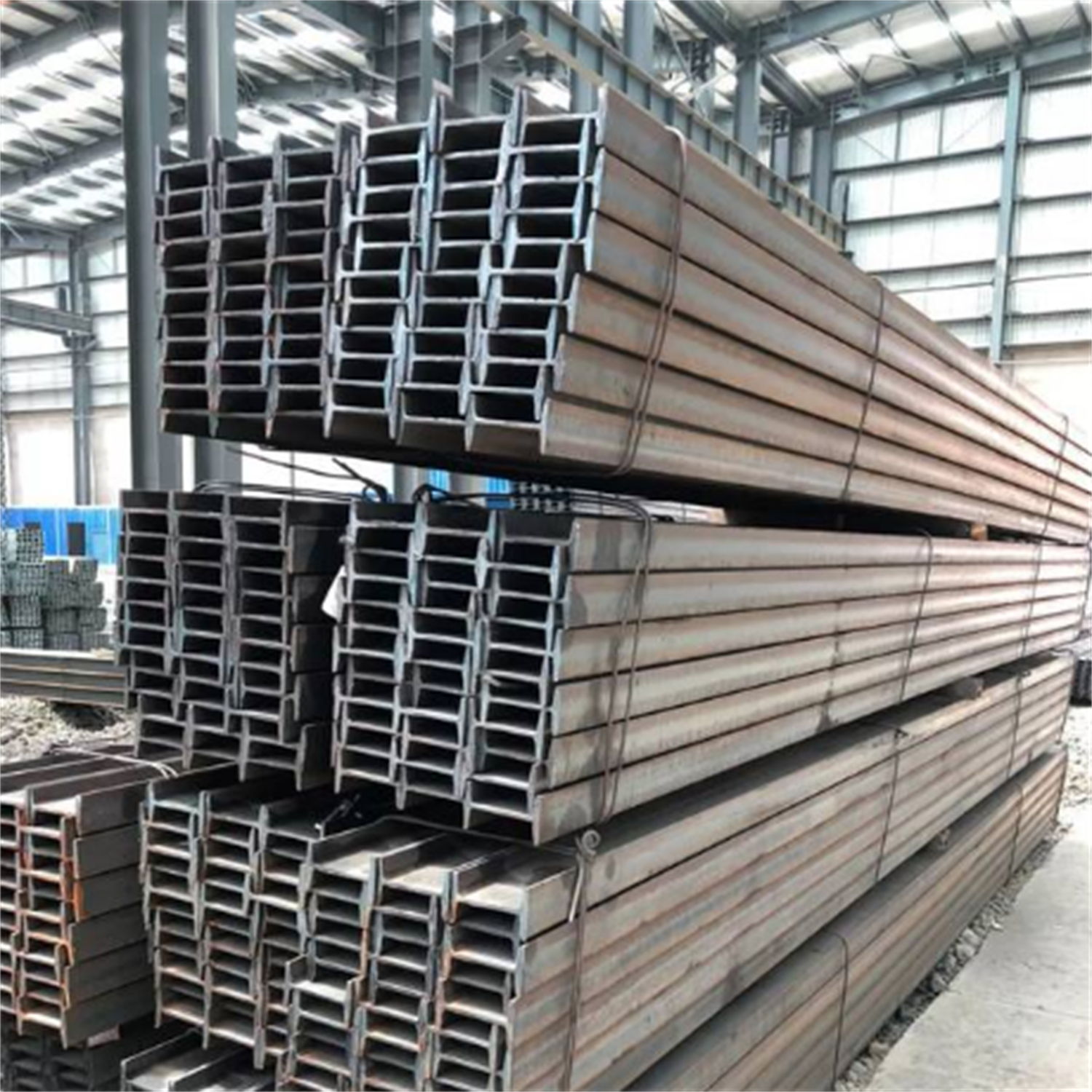 Factory sale q235 q245 q345 150*150mm structural hot rolled steel h i beam factory