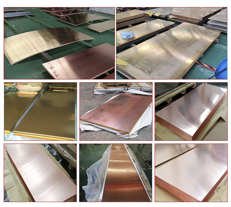 c17500 c10100 c11000 5mm 10mm thick copper sheet plate factory
