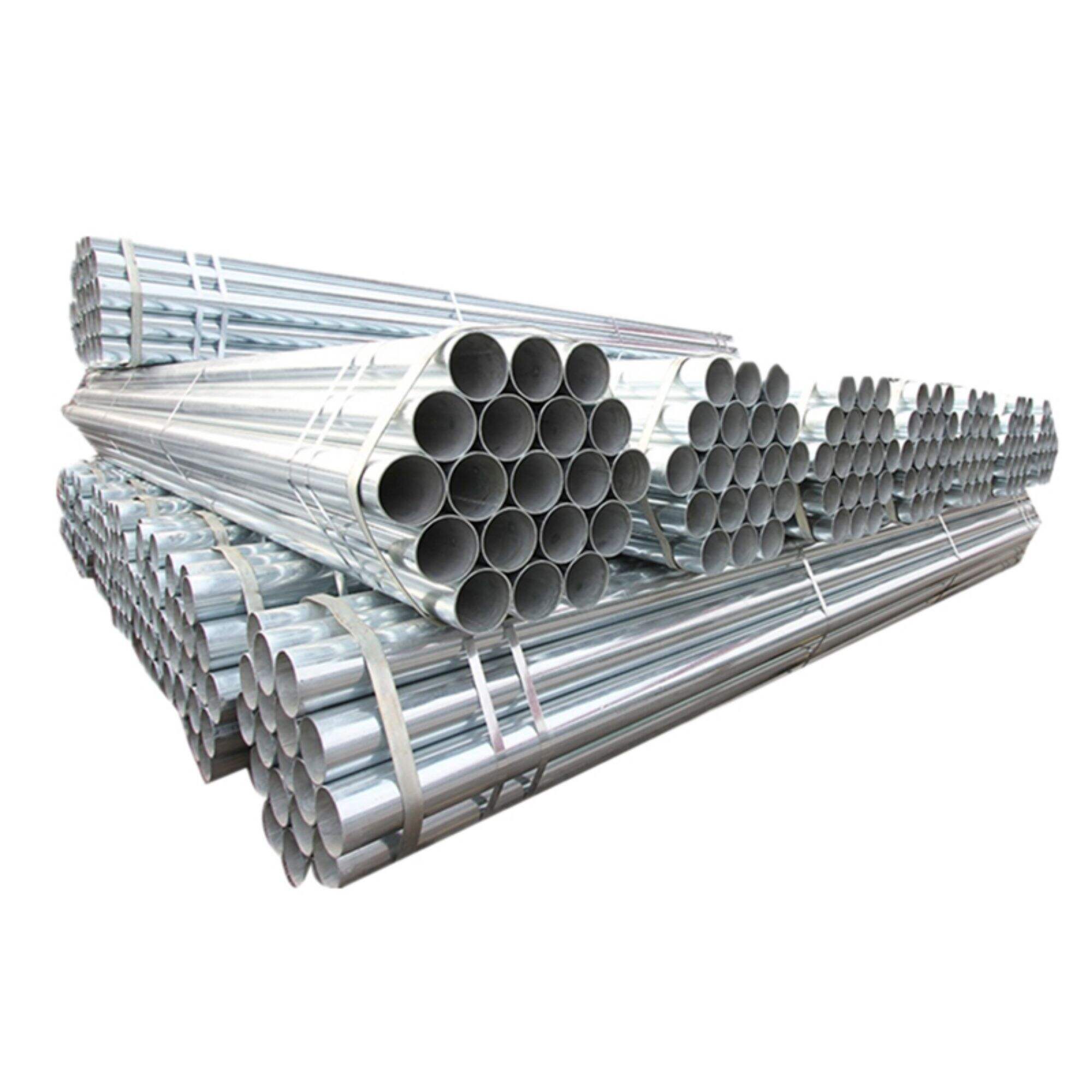 Low price round 12ft 16ft galvanized steel tube q345 hot-dipped galvanized steel pipe