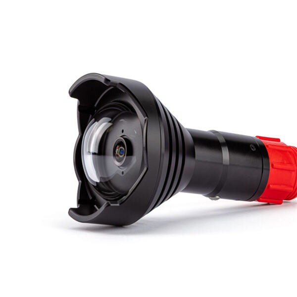 Document and share incredible footage from the depths with our wideangle camera.