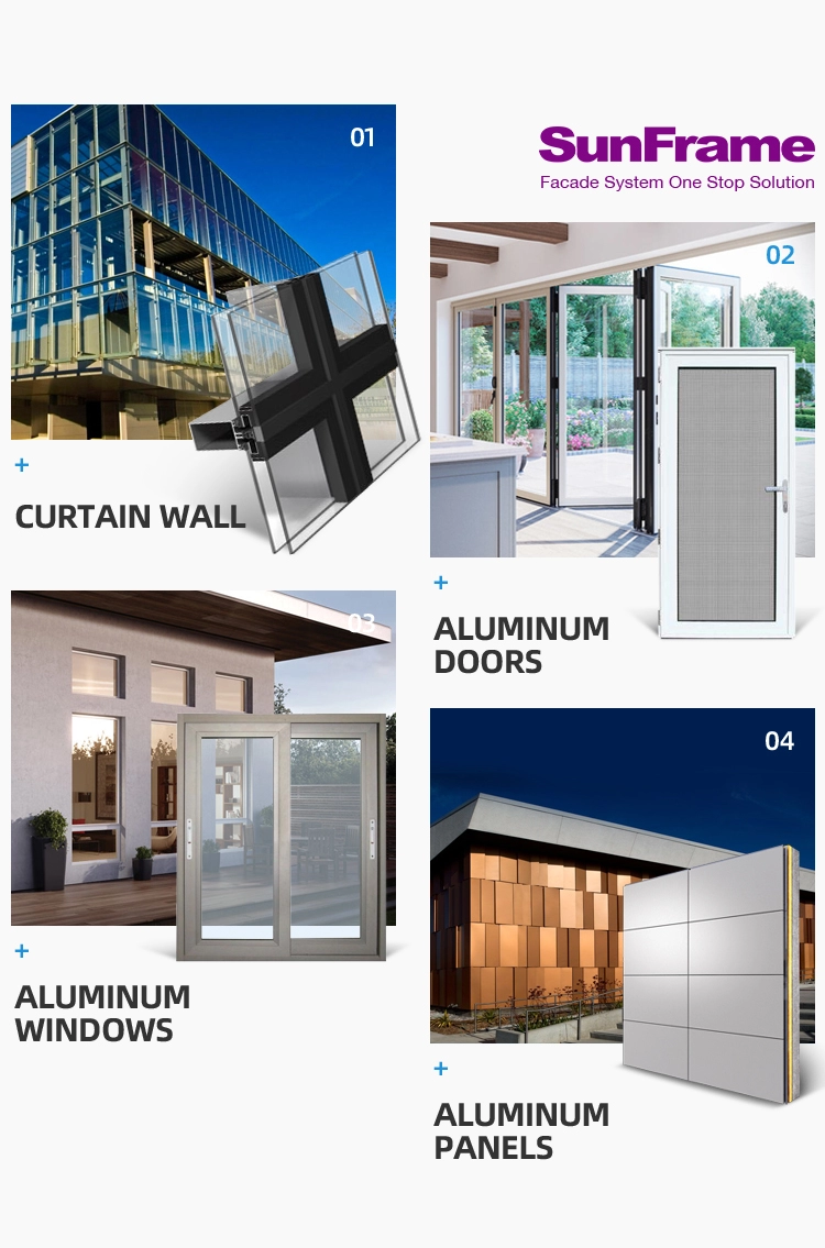 Factory Wholesale Aluminum Alloy Villa Doors Wooden Solid Modern Design Entrance Door For Houses supplier