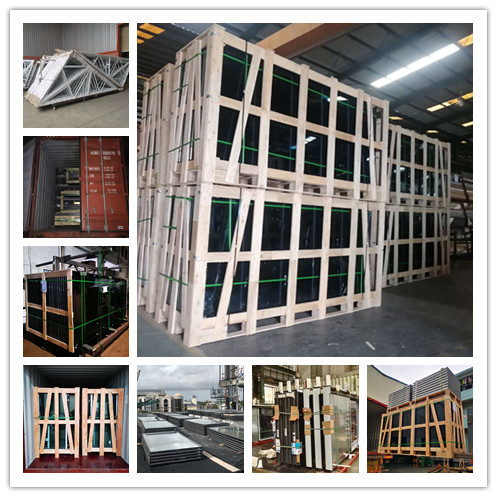 Factory Wholesale Aluminum Alloy Villa Doors Wooden Solid Modern Design Entrance Door For Houses manufacture