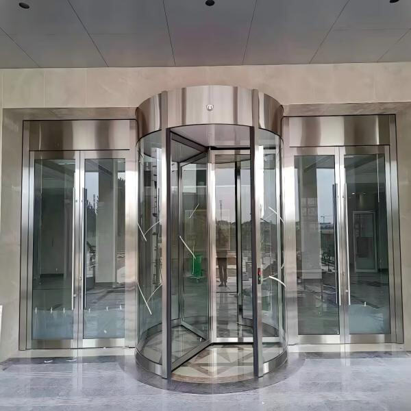 Fungsi pintu kaca automatik dalam situasi sibuk