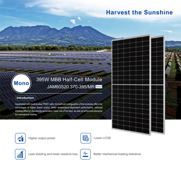 120 Cells Monocrystalline 395W Solar Panel for Home supplier