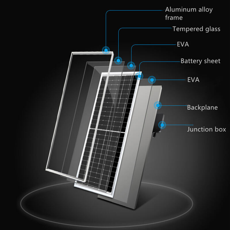 Bifacial Photovoltaic Solar Power Panels for Homes details