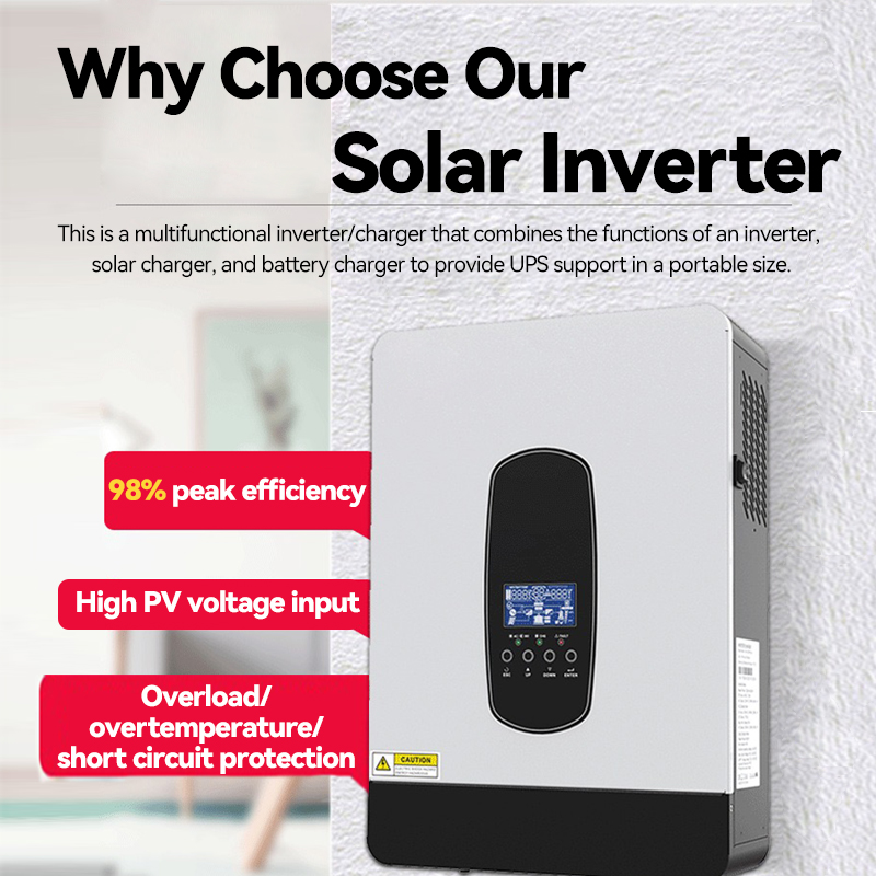 Hybrid On/ Off Grid Solar All In One Inverter Solar Energy Systems supplier