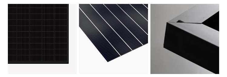 Full Black 420W Solar Panel factory