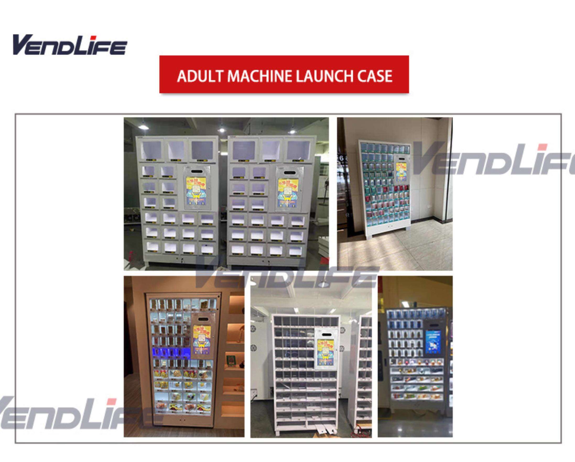 Self-service Smart Cash Self lock Tobacco snack grid cabinet Vendlife locker Vending Machine manufacture