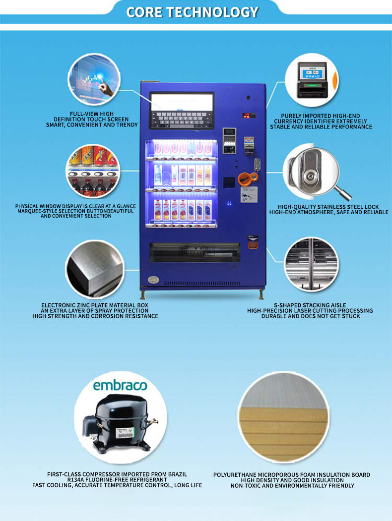 24 Self-Service Easy Touch Screen Smart Grave Candle Vending Machine for Sale Europe Accept Card Reader details