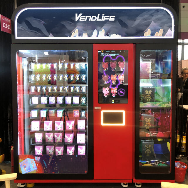 Popular Lokers Blind Box Toy Snack Product Portfolio Vending Machine Coin Operator Vending Machine With Touch Screen details