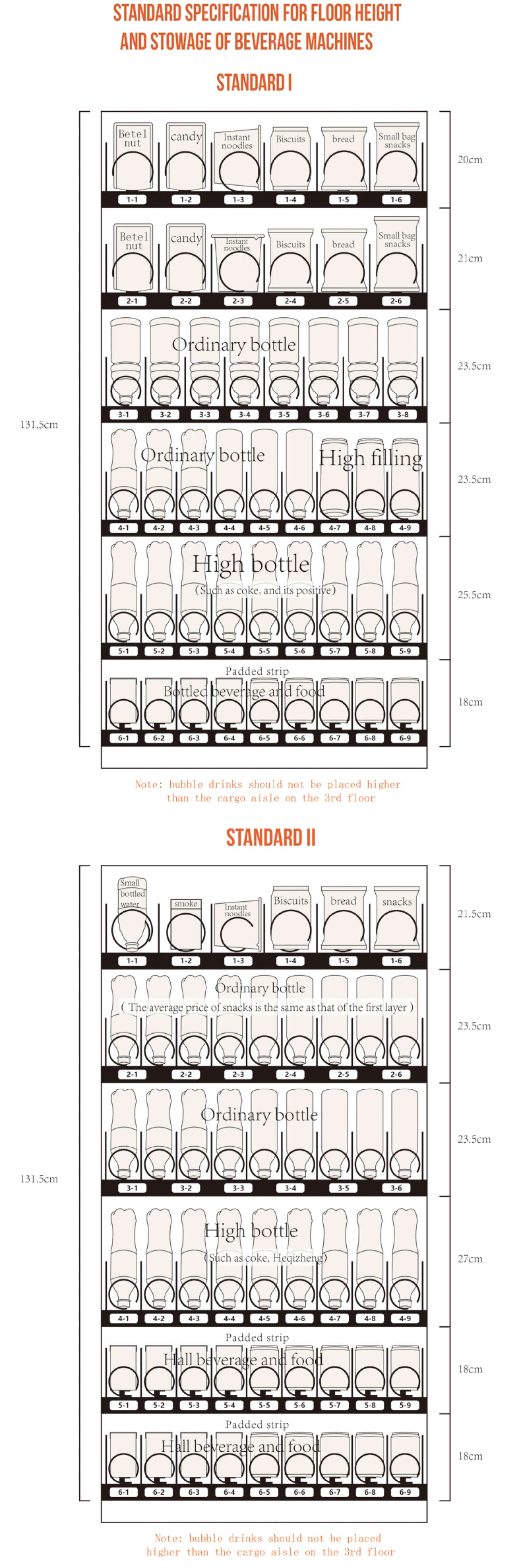 Supermarket Vertical Refrigerator Commercial Beverage Cold Drink Snack Vending Machine Display Fridge factory