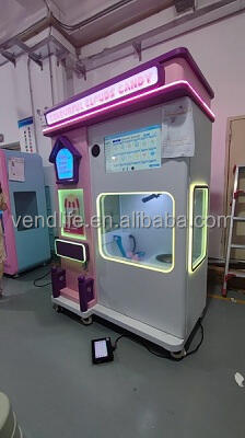 Vendlife Candy Machines Vending Cotton Candy Floss Vending Machine snacks candy dispenser manufacture