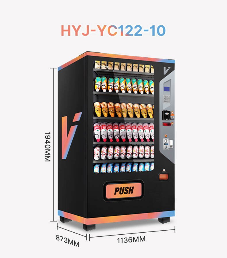 Vendlife Slim Small Combo Refrigerated Vending Machine For Sale Snacks Drinks Beverages manufacture