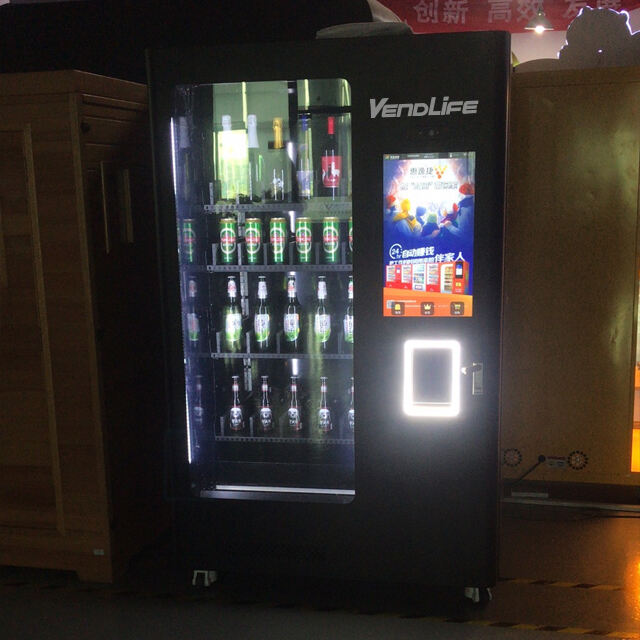 Vendlife Beer vending machine use Mechanical XY axis lifting trolley vending machine for sale alcohol Wheat beer factory