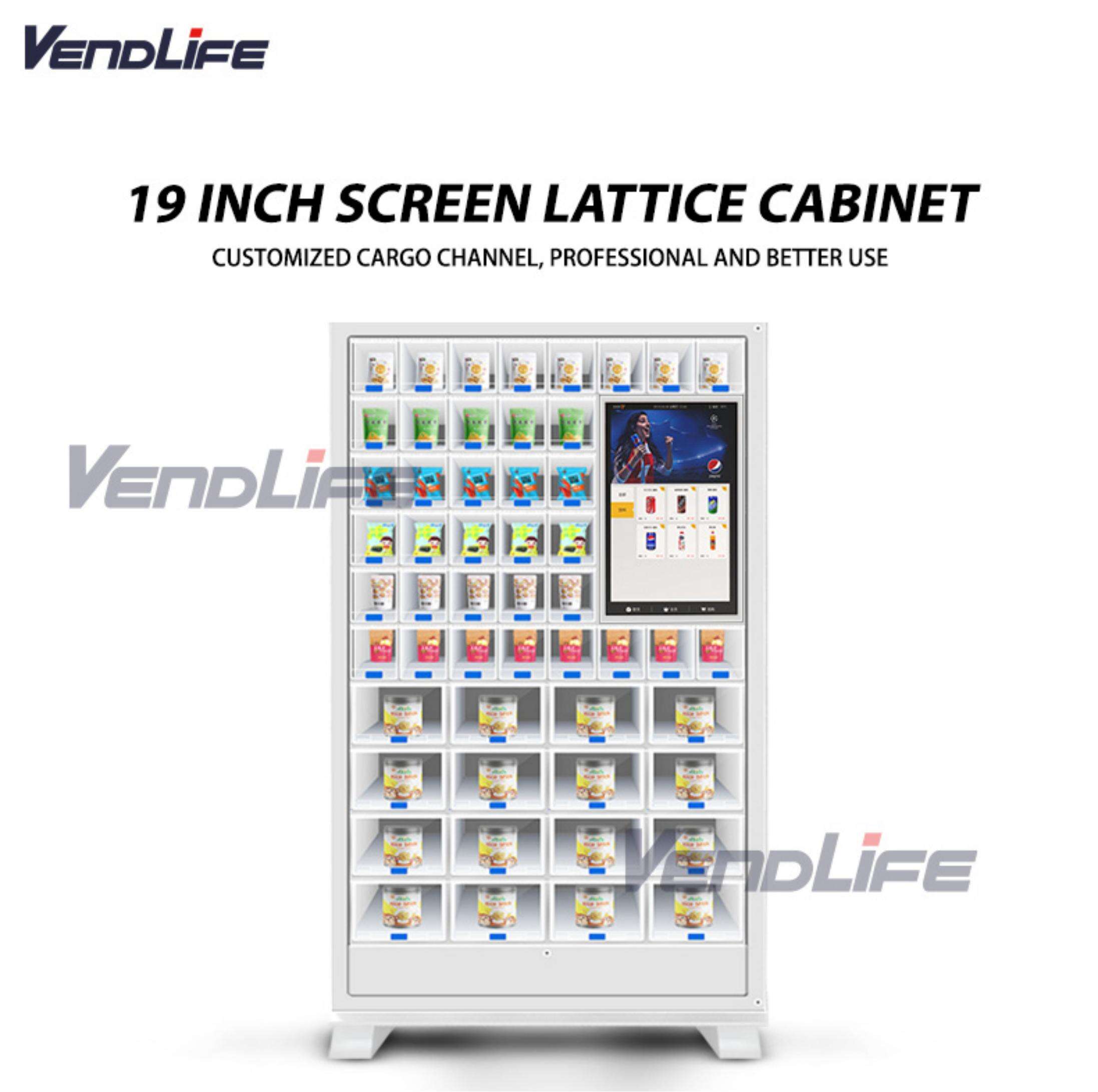 Self-service Smart Cash Self lock Tobacco snack grid cabinet Vendlife locker Vending Machine manufacture