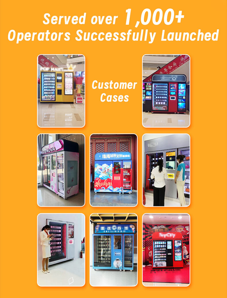 XY elevator labubu lucky gifts kids toys mystery blind box vending machine with touch screen showroom factory