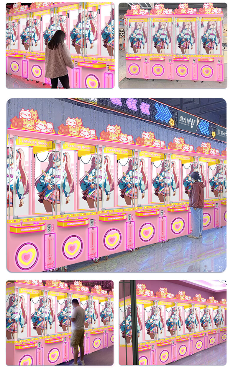 Indoor Coin Operated Equipment Arcade Game Machines Children Dolls Claw Crane Machine for Sale popular details